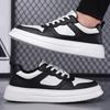 Fashion New Arrival Men Vulcanize Shoe Soft Leather Sneakers Personality Male Skateboard Footwear Versatile Tenis Masculino Casual Shoes