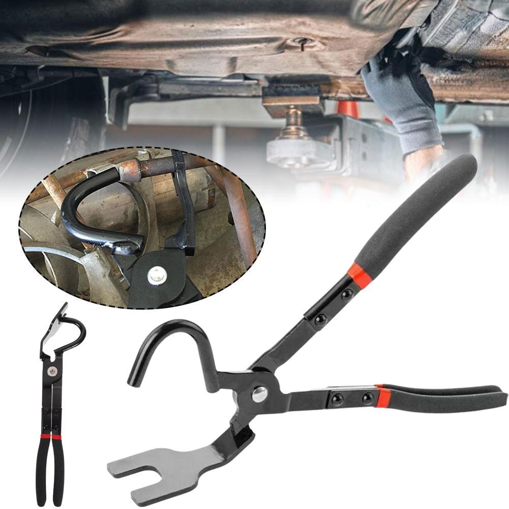 Car Exhaust Hanger Pliers High Carbon Steel Bracket Rubber Removal Support Non-slip Hanger Bracket Pliers Removal Tool Sepa X1S6