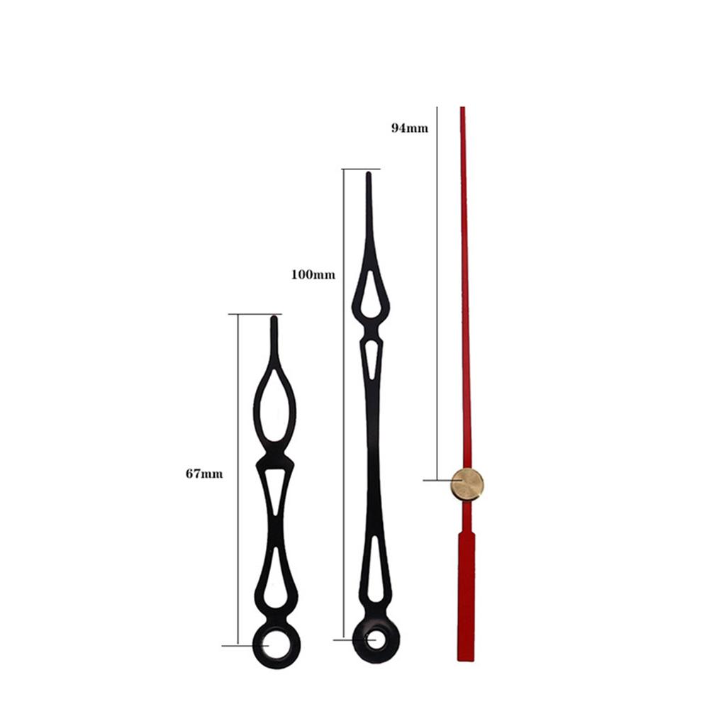 1Set DIY Luminous Silent Time Clock Movement Accessory Wall Repair Tool Part Household Tool Supplies for Beginners