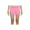 Dri-Fit Adv Logo Print Elastic Solid Side-Split Fitness Shorts Women Bottoms Pink CZ9399-606