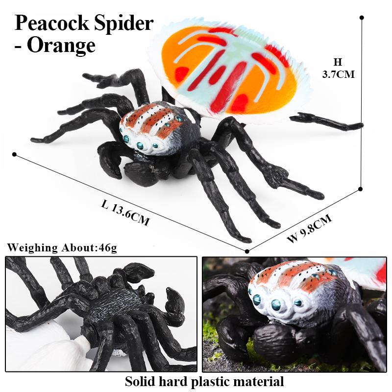 Oenux Simulation Dragonfly Grasshopper Centipede Wild Insect Animals Model Action Figures Miniature Education Collection Kid Toy