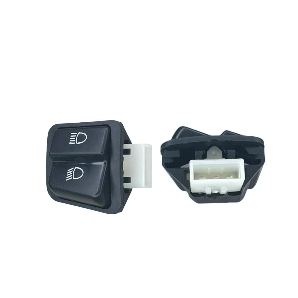 6Pcs Motorcycle Head Light Horn Dimmer Turn Starter Single Headlight Switch Button For Honda Suzuki ATV Moped Scooter