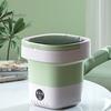12L Large Capacity Portable Folding Washing Machine Semi-Automatic Timer Function Lightweight Compact Design Underwear Socks Washer