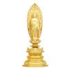 Shakyamuni Nyorai Alloy 22.5cm Gold-plated [Buddha Statue] (22.5cm)