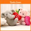 Elephant Quality Premium Plush Toy With Heart Design Charming Pig Doll Great For Celebrations Love