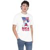 Mens USA Mickey Mouse T-Shirt