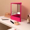 Mirror Precision TRUE Image Vanity Makeup Mirror Non-Magnifying Tabletop Mirror Real Reflections