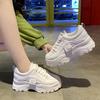 Spring New Korean Version of Dad Shoes Female Students Platform Heightening Sports Shoes Female Casual Shoes Children's Tide A