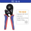 Ferrule Crimping Tool YE 16-6 0.08-16mm²/30-5AWG Tubular Terminal Mini YEFYM Pliers For Large Size Terminals Electrical Clamps