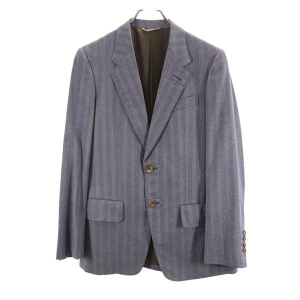 Paul Smith Made In Japan Wool Herringbone Suit Setup S Gray Men's Used