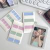 10Pcs Morandi Color Cute Diy Photo Card Sleeve Stickers Index Labels Colorful Stickers Korean Style Bookmarks Sticky Notes
