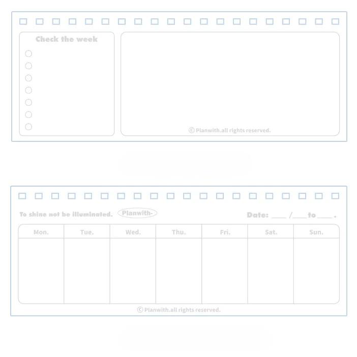 54 Sheets Weekly Planning Notebook Stationery Work Reminder Memorandum Can Stand Table Planner Stationery Daily Schedules
