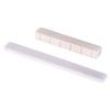 White Guitar Parts 6 String Classical Guitar Bone Bridge Saddle And Nut Set