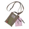 8325 Strap with Tote Type Pouch Snoopy SNOOPY IP Lanyard PEANUTS 8K [Rootote] (Khaki)