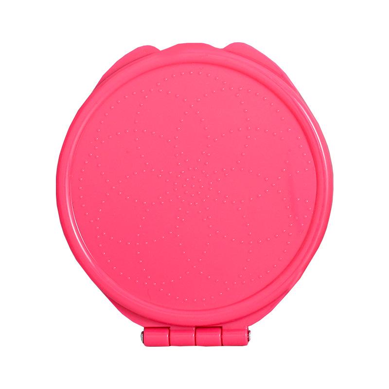 Compact Double-Sided Folding Makeup Mirror | Handheld, Portable, and Customizable