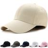 Bafup Upgraded Cotton Baseball Cap by a Professional Institute for UPF Solid Simple Sun UV Casual and Outdoor Adjustable Men's 100% [Tested 50+]