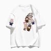 Cartoon LABUBU 3D Print Mens Womens T-Shirt Short-Sleeved Unisex Versatile Casual Trend Clothes Gift