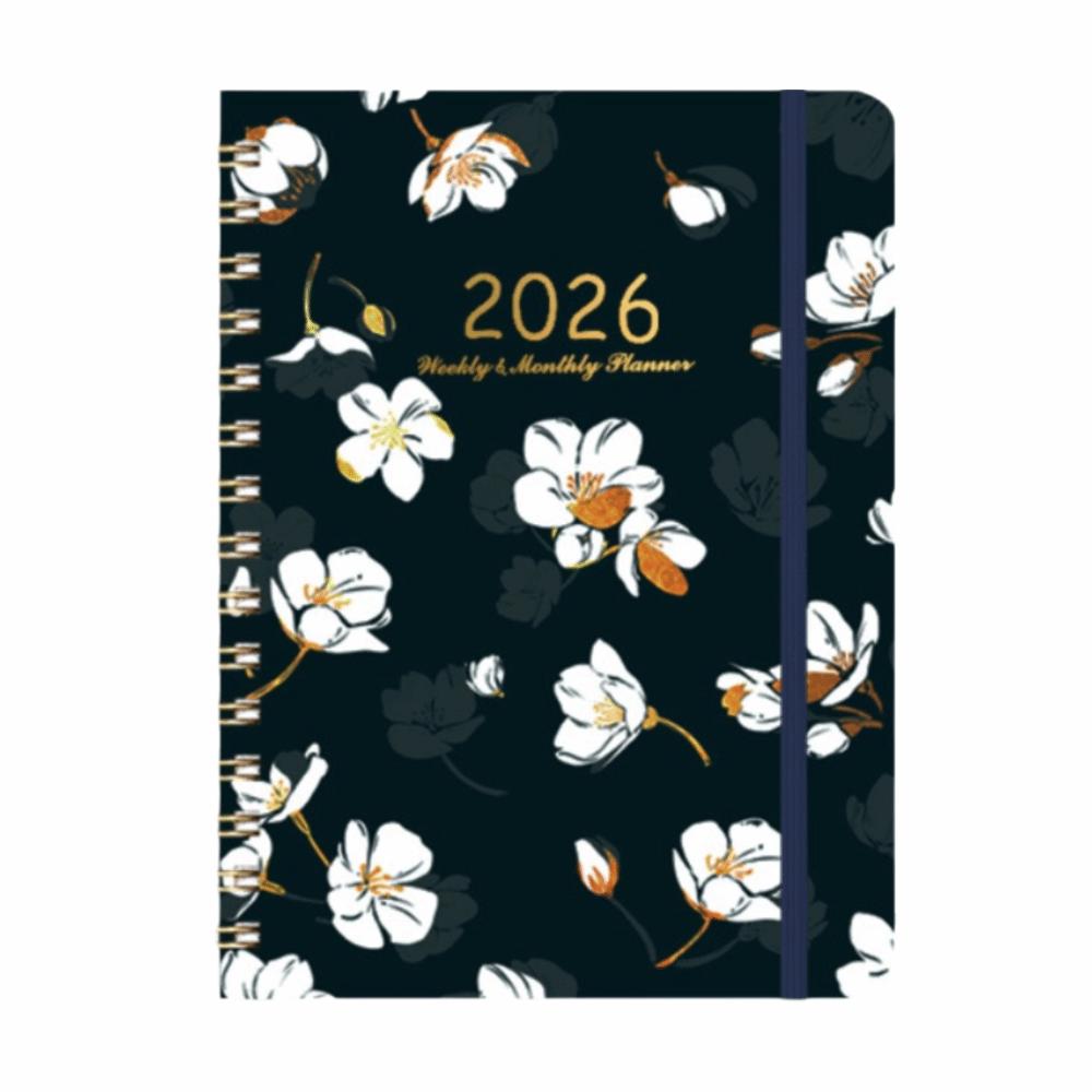 Jan.2026 - Dec.2026 Calendar 2026 Weekly and Monthly Academic Planner High Quality 2026 Planner