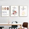 Coffee Poster Prints Minimalist Caffeine Cocoa Cup Canvas Painting Nordic Wal Art Pictures Cofe Kitchen Living Room Home Decor