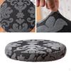 5-13cm Thick Elastic Bar Stool Cover Polyester Comfortable Round Swivel Chair Protection