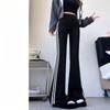 Slightly Shark Pants for Women with Spring and Autumn High Waist Slim Hip Lifting Tight American Hottie Yoga Casual Flared Pants