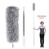 Feather Duster Microfiber Duster Dusting Brush with Extendable Pole Washable Duster Head for Interior Roof Ceiling Cleanings