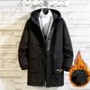 Winter Plus Size Men's Cotton-padded Jacket Plus Fat Plus Men's Cotton-padded Jacket New Style Young Handsome Fat Man Black Cotton Coat 4XL-10XL
