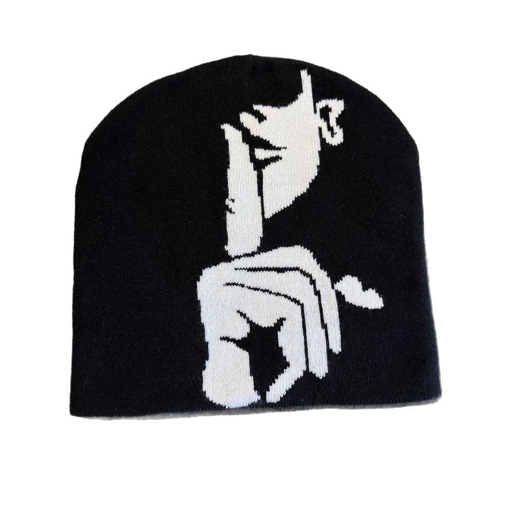 Knit Trendy Acrylic Hat Warmth Casual Look Autumn Winter Decoration Supplies