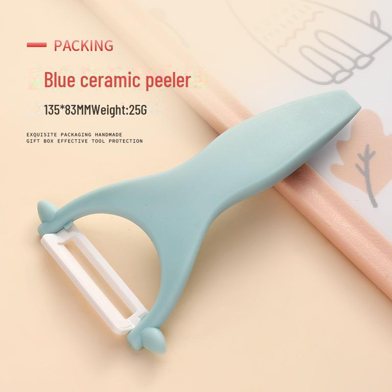 Ceramic Multifunctional Fruit and Melon Peeler and Knife