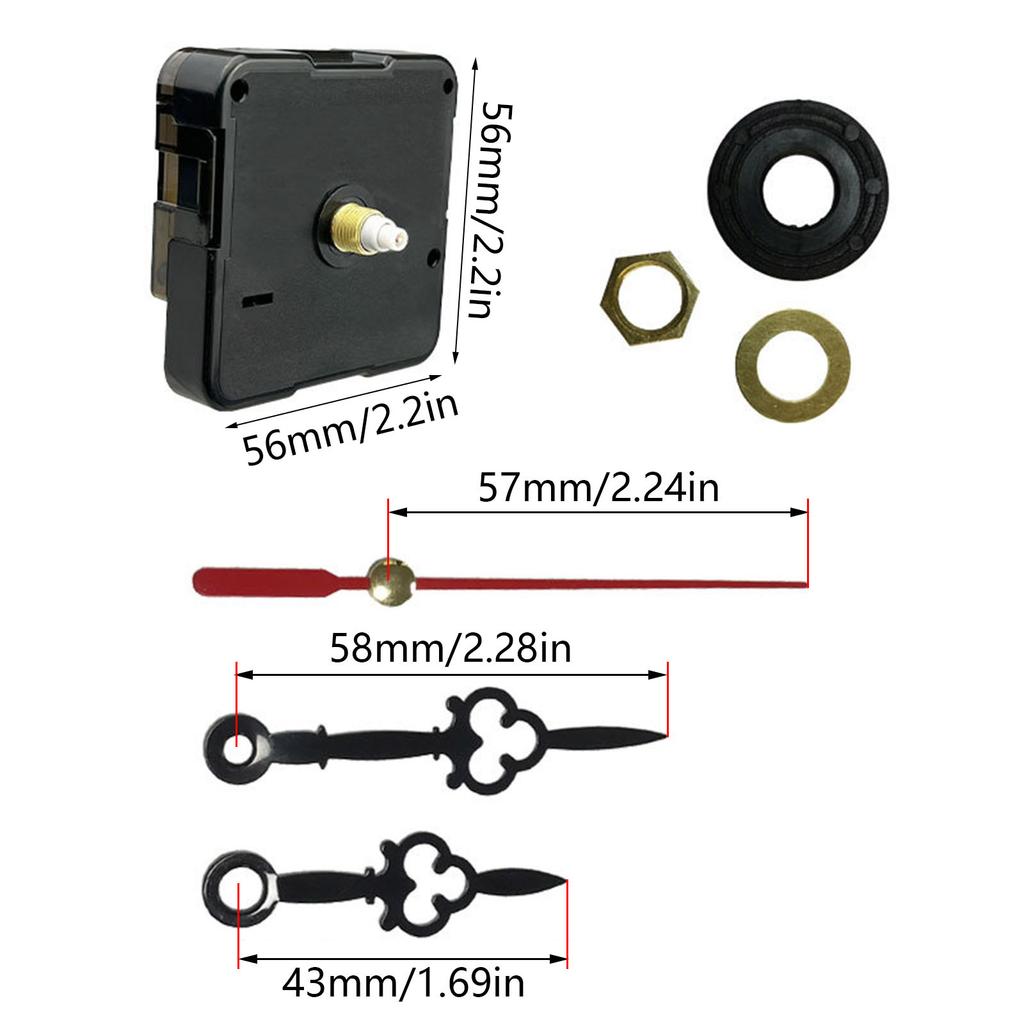 Инструменты для ремонта замены кварцевых часов своими руками для настенных подвесных часов, бесшумные часы, принадлежности для инструментов