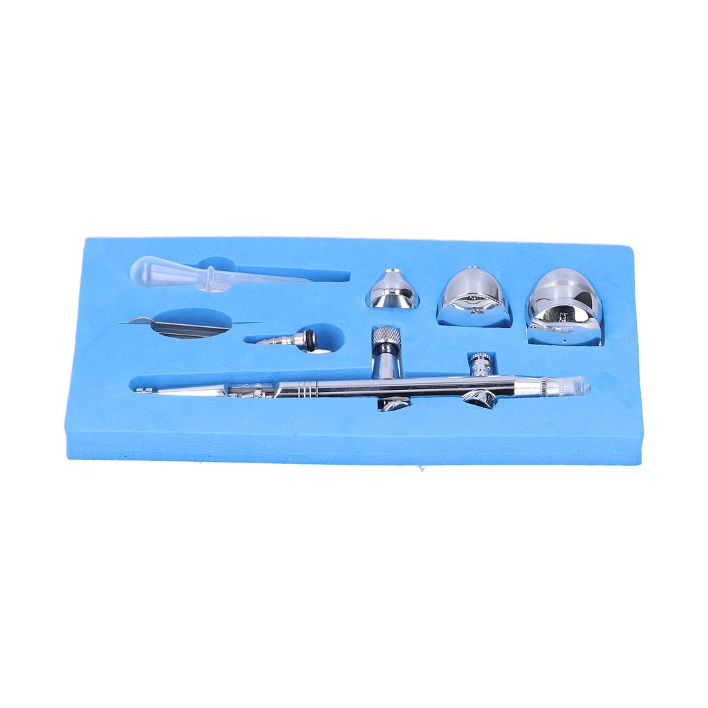 G1/8 Airbrush Spray Paint Gun Kit Complete Set for Art Craft Projects Makeup Drawing Supplies