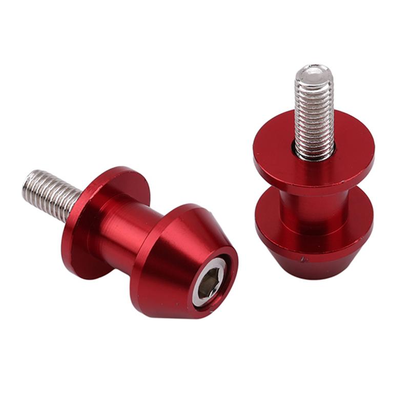 8mm Aluminum Motorcycle Stand Swingarm Spools Slider Stand Screw Swingarm Motorcycle Accessory