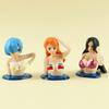 Shaking Chest Girls Car Ornaments Decoration  Kawaii Car Dashboard Cartoon Anime Dolls Car Interior Accessories