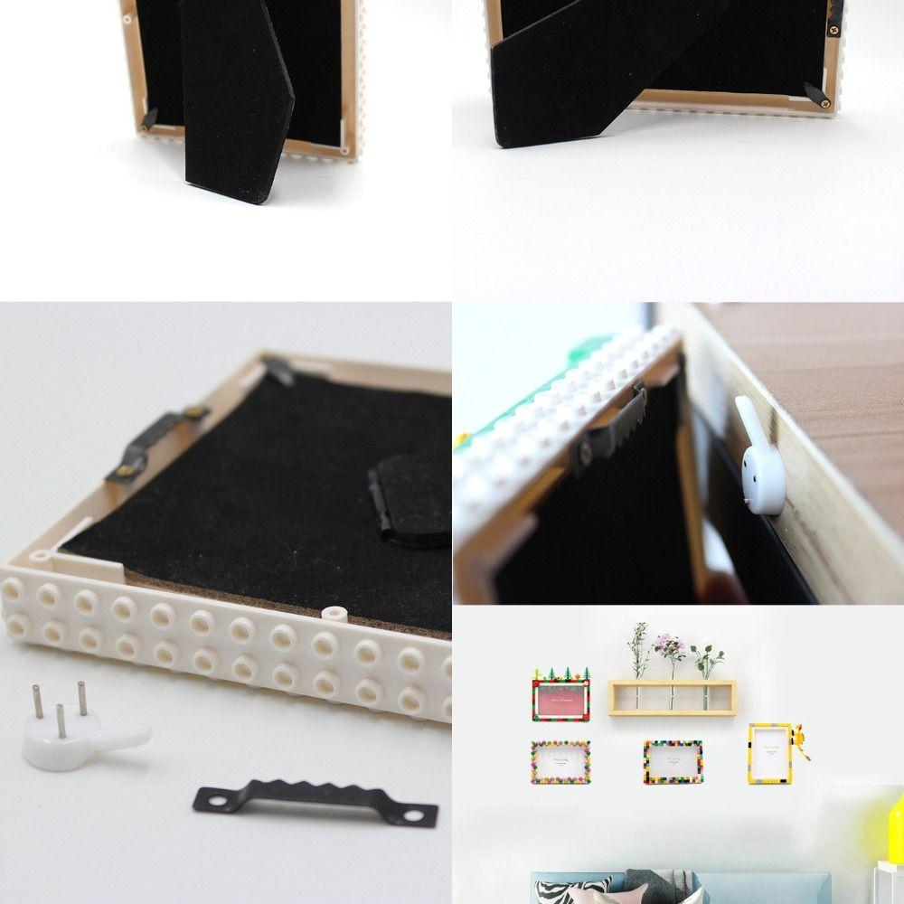 Modern DIY Photo Frames Handmade Display Platform Wall Photo Holder Photography Studio