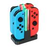 INNVO Power Dock Charger for Nintendo 4 In 1 Switch Controller Supports Charging Up To 4 Gamepads Black - Joy-Con Switch, Dock, Simultaneously,