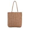 Summer Large Capacity Straw Bag Women Handmade Woven Totes Bag Bohemia Beach Shoulder Bag