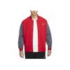 Nike Logo Color Block Fleece Sports Jacket Men Jackets University-Red IB8766-657