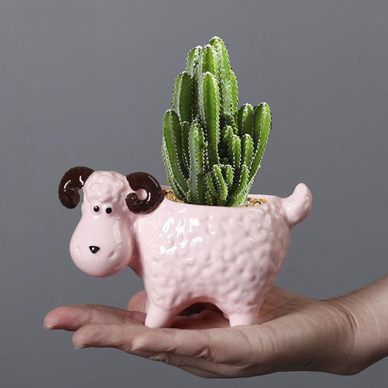 Yousheng Cartoon Sheep Candle Holder Votive Tealight Candle Stand Living Room Bathroom Candlestick Decoration Table Centerpiece Ornament