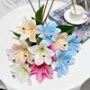 Lilium Plant Simulated Spp Wedding Hotel Restaurant Desktop Props Decoration