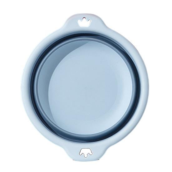 Laundry Basin Large Capacity Plastic Hanging Hole Outdoor Camping Portable Folding Wash Basin Household Supplies