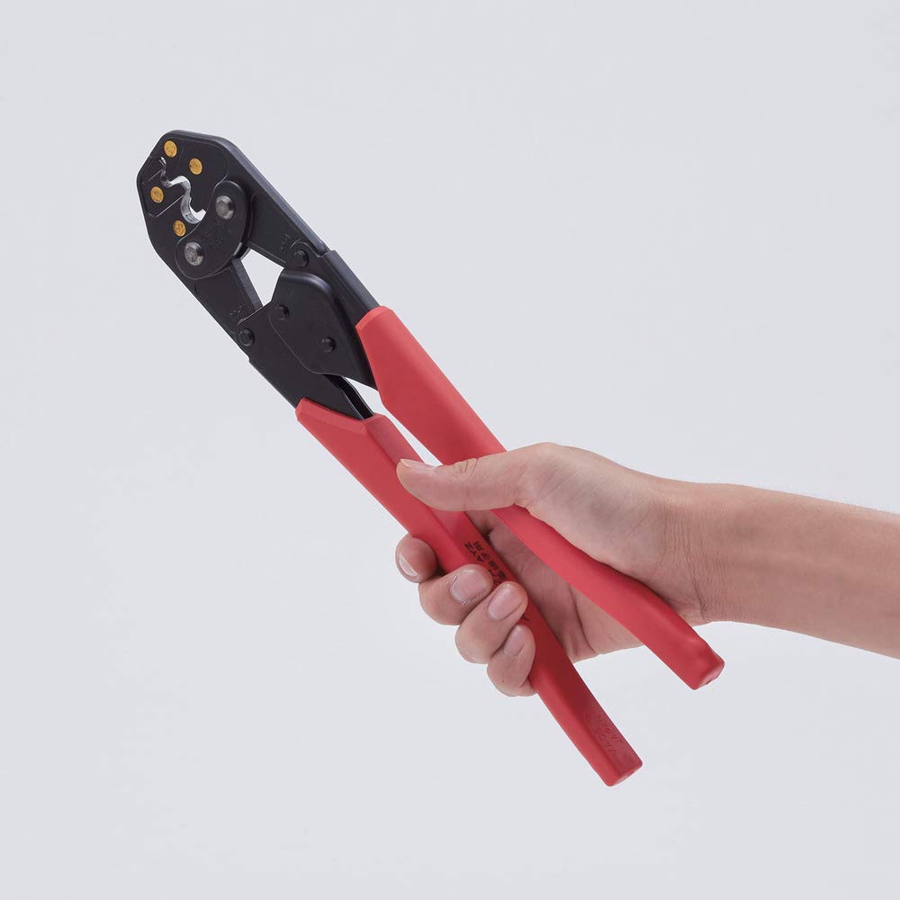 Lobtex Crimping Tool for Bare Crimp Terminals Range of Use 22 AK22A (Ebi) 5.5, 8, 14,