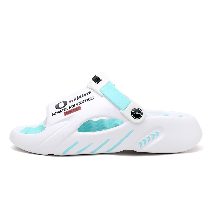 Fashion Men Massage Slippers Indoor Outdoor Sandals Beach Casual Shoes Slides Men's Sandals Big Size Comfortable Soft Plus Size