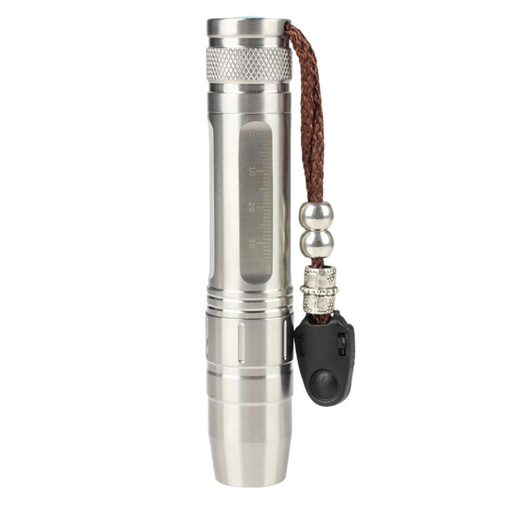 Jade Flashlight Torch Stainless Steel 3 Light Sources Super Bright Jade Appraisal Light Detector
