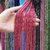 Natural Stone Bead Spinel Faceted Beads 2 X 4 Mm for Jewelry Making DIY Necklace Anklet Bracelet Accessory