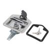 T Handle Latch Stainless Steel Polished Appearance Truck Toolbox Lock Tool Box Latch for Electrical