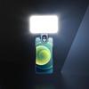 Portable Mini Selfie Fill Light Rechargeable 3 Modes Adjustable Brightness Clip On For Mobile Phone Computer Fill Light