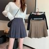 2024 New Chic Black High-Waist Pleated Skirt for Women – Slimming Summer JK Short Skirt