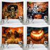 Pumpkin Halloween Party Decoration Tapestry Mandala Boho Tapestry Art Deco Blanket Curtain Hanging Home Bedroom