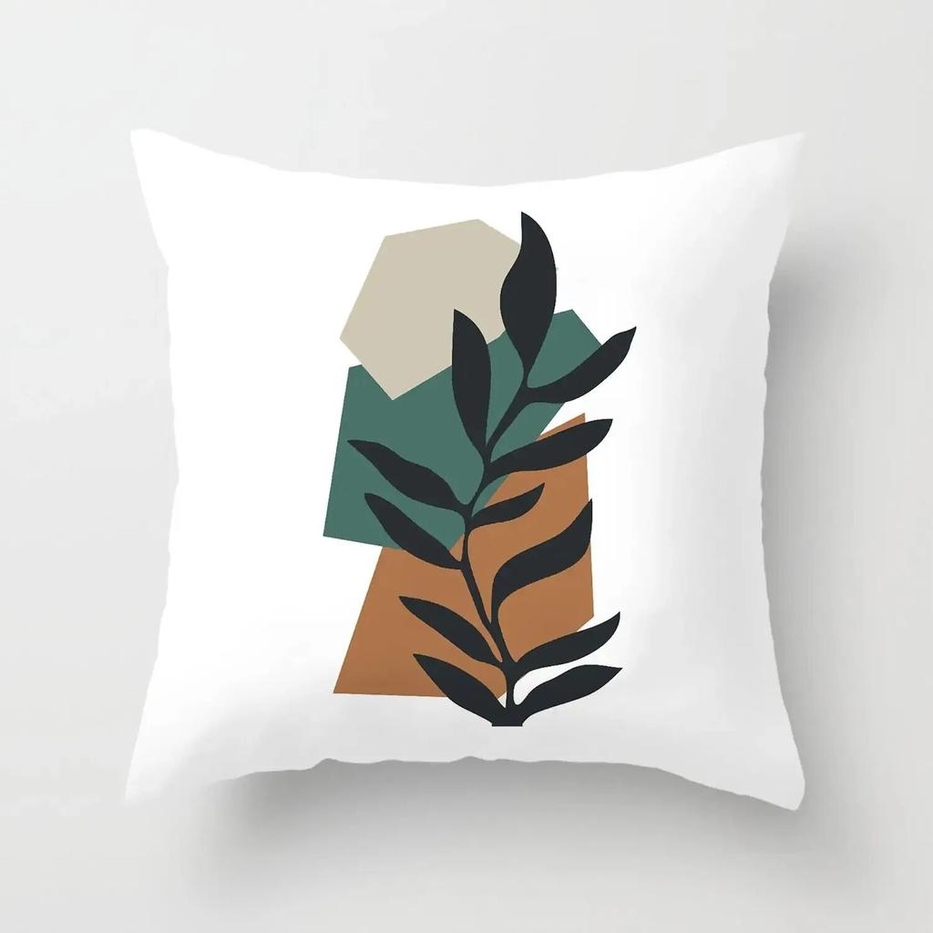 Bohemian Home Decor Pillow Case Abstract Simple Geometric Print Throw Pillow Case Bedroom Room Living Room Sofa Cushion Cover