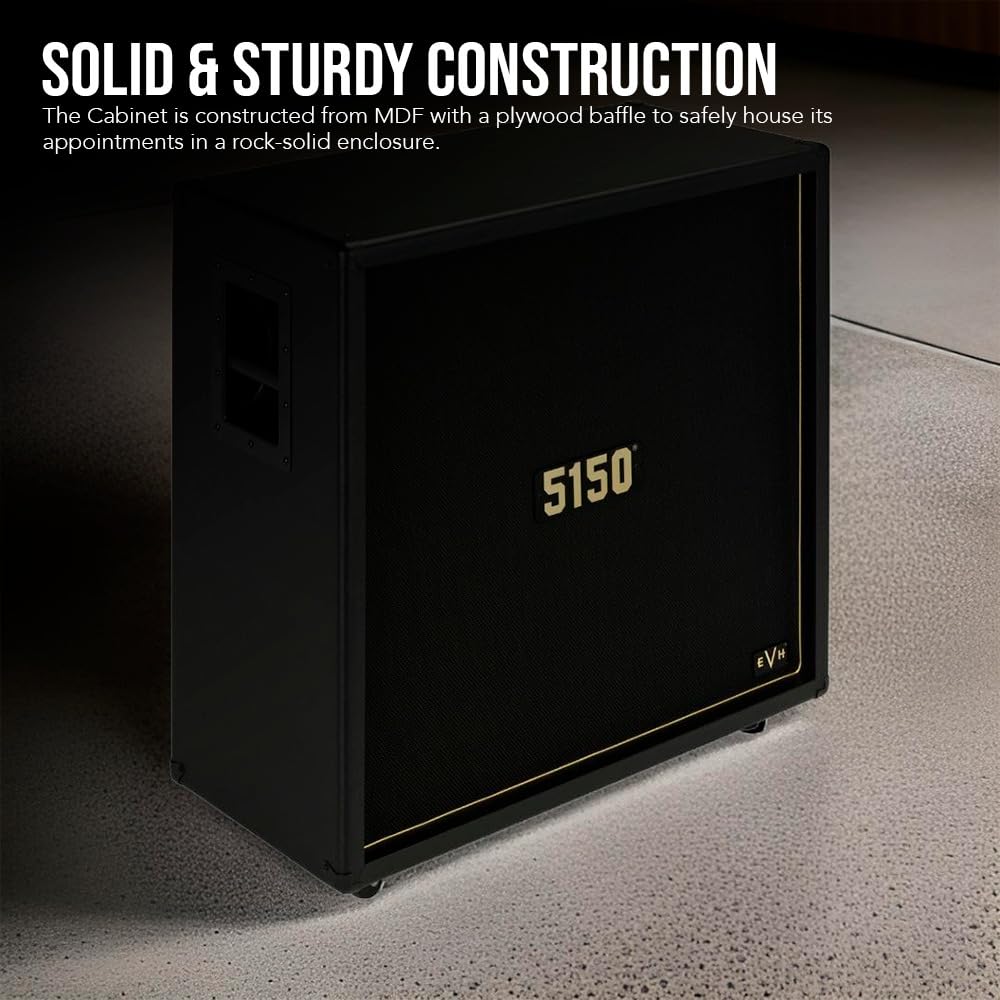 EVH 5150 Iconic Series EL34 4X12 Cabinet Guitar Amplifier Cabinet /